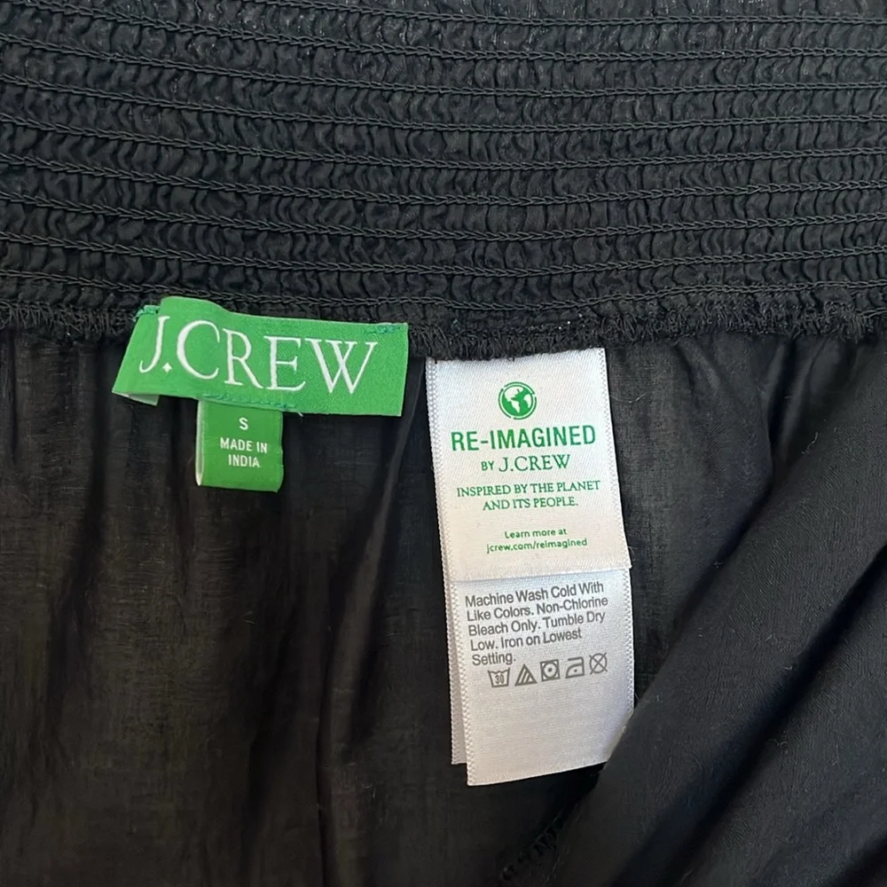 J.Crew Black Sheer Wrap sarong - can be worn several ways - Picture 4 of 6